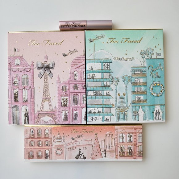 NEW! TOO FACED CHRISTMAS IN THE CITY MAKEUP SET - Picture 4 of 8